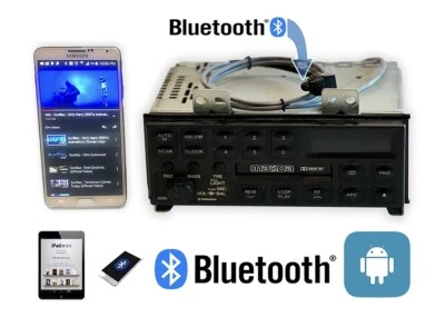 89-95 Mazda MPV AM FM Radio Cassette Face 6261 LA0179020 Bluetooth Capability - Image 1 of 4