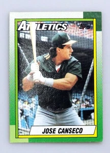 1990 Topps Baseball #250 Jose Canseco Card ~ 0006 - Picture 1 of 2