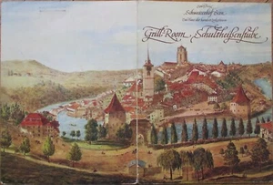Bern, Switzerland 1980s Gauer Hotel Restaurant Menu, Schweizerhof Bern - Picture 1 of 2