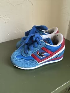 1988 Kid Power Superman Sneakers / Shoes Size 3* DC Comics - Picture 1 of 13