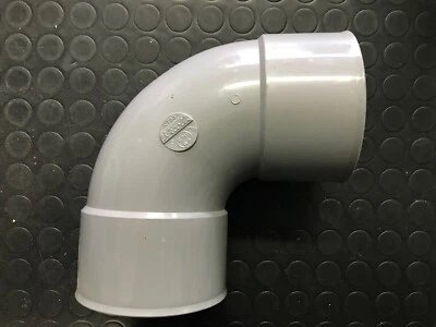 CURVA CHIUSA 87° FF IN PVC ad INCOLLAGGIO NICOLL Diam. 100 FEMMINA Sottocosto!