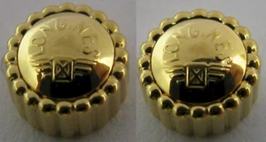 Longines eine (1) Krone in vergoldet Durchmesser 5,8 mm * Hahn 10 * - Bild 1 von 2