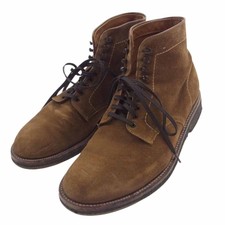 Alden Dress Shoes 86040H J.Crew Plain Toe Boot Custom Made Suede US 8.5