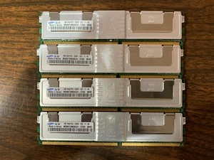 Set of 4 M395T2863EZ4-CE66 Samsung 1GB DDR2 667mhz PC2-5300 240pins (Total of 4G - Picture 1 of 1