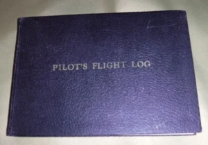 Vintage Aviator’s Pilot Log Book 1942 CROSS COUNTRY PATROL FLIGHT LOG - Picture 1 of 7