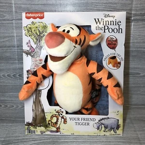 Fisher-Price Disney Winnie The Pooh Plush Your Friend Tigger W/Sounds & Phrases - Picture 1 of 8
