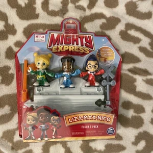 MIGHTY EXPRESS Netflix 3 Figure pack LIZA MAX NICO - Picture 1 of 10