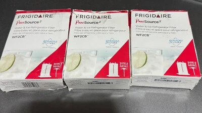 Lot 3 Frigidaire PureSource 2 Water /Ice Refrigerator Filter WF2CB Genius - Image 1 of 4