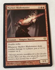 [1x] Markov Blademaster - Dark Ascension - Rare - [NM] MTG Magic the Gathering