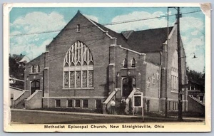 K26/ New Straitsville Ohio Postcard c1910 Methodist Episcopal Church 336 - Picture 1 of 2