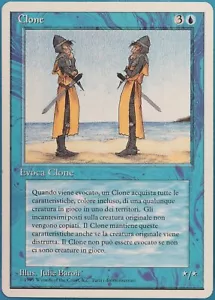 Clone (WB) Revised (ITALIAN) NM Blue Uncommon MAGIC CARD (ID# 370762) ABUGames - Picture 1 of 2