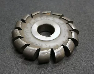 Halbrund-Formfräser konvex Radiusfräser Radius 10mm 108x20x27mm Spannuten: 14 - Picture 1 of 8