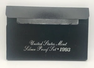 1993-S United States Mint Silver Proof Set  #2231 - Picture 1 of 5