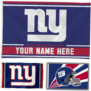Giants New York Flag 3x5FT Banner with  Metal Grommets ,Customizable