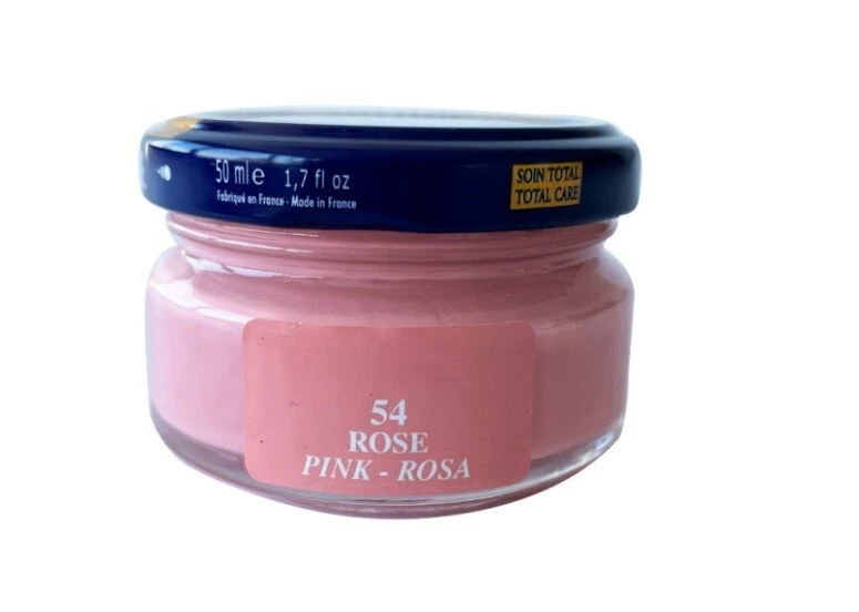 CIRAGE CUIR CHAUSSURE POMMADIER ROSE 54 SAPHIR AVEL