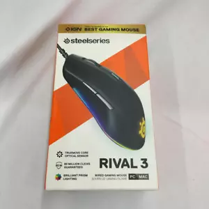 SteelSeries Rival 3 Gaming Mouse Used - Picture 1 of 4