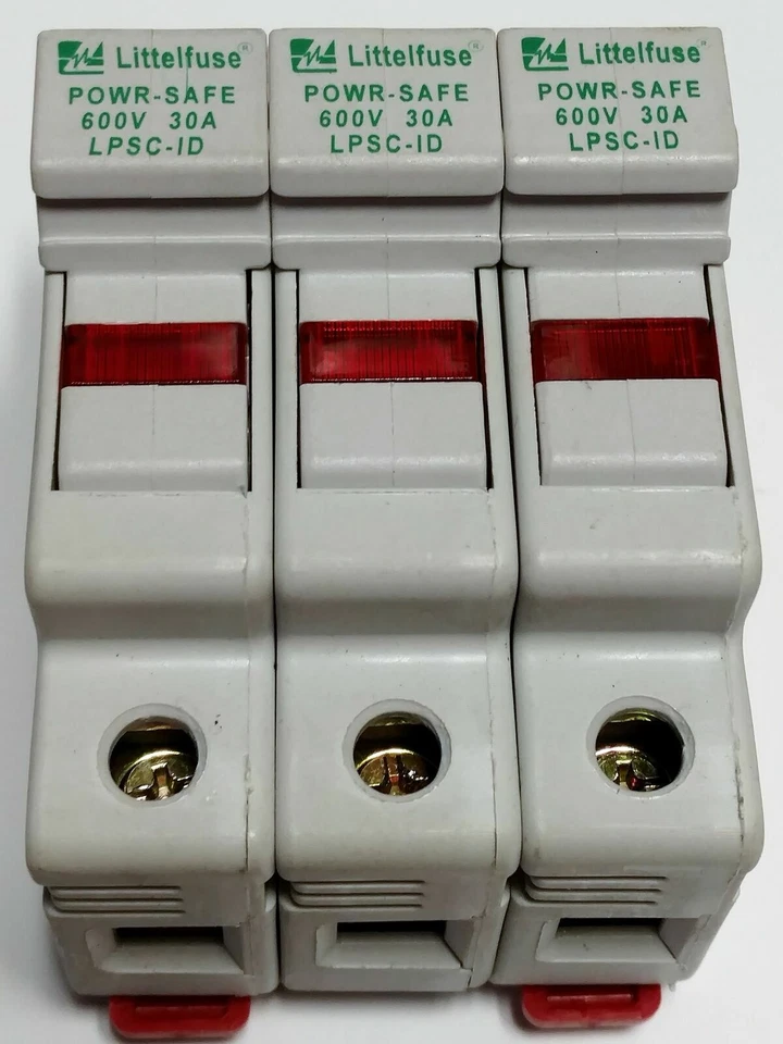 Littelfuse LPSC-ID Triple Fuse Holder - Image 1 of 4