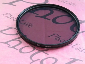 CPL 86mm Filter Ultra Violet For Canon Sony Nikon Pentax Camera Lens SLR DSLR - Picture 1 of 2