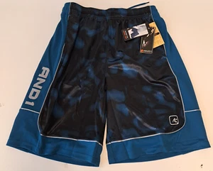 And1 pantaloncino uomo basket palestra stampato 11" cucitura interna S M L 2XL 3XL Lyons BLU nuovo - Foto 1 di 8