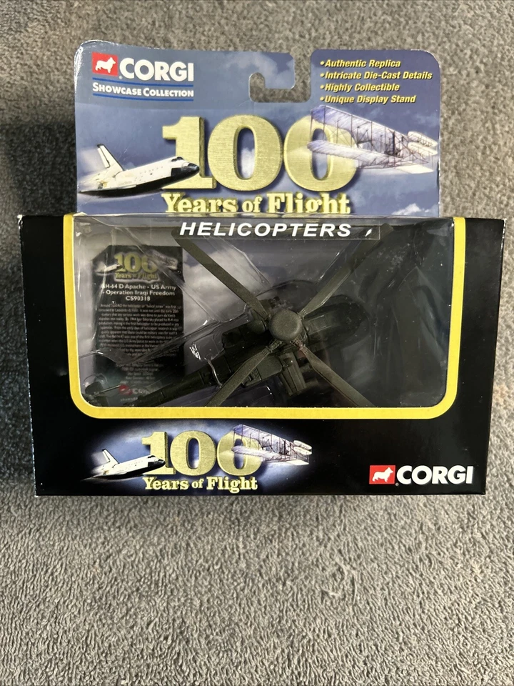 Corgi AH-64 Apache Helicopter US Army 3rd Infantry Iraqi Freedom - Image 1 of 3