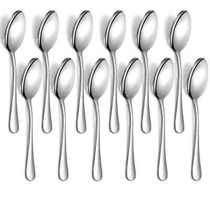 Buenas cucharas de cena de acero inoxidable de 12 piezas Para Cocina o Restaurante - Imagen 1 de 7