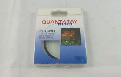 Quantaray 67mm Photo/Video Filter - Cross Screen (24-166-7724) - Image 1 of 2