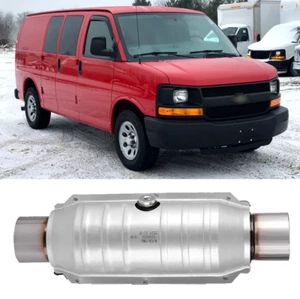 2.5" Inlet & Outlet Catalytic Converter Heat Shield EPA For Chevrolet Express - Picture 1 of 14