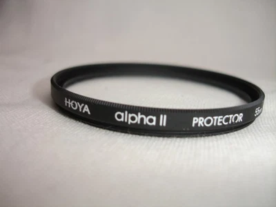 Hoya alpha II 55mm Clear Protector Filter - Image 1 of 2