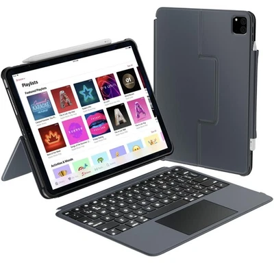 iPad Air 13 Inch Case Keyboard (M3, 2025/M2, 2024) |iPad Pro 12.9 Keyboard Ca... - Image 1 of 4