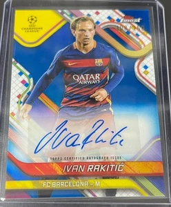 2024- 25 Topps Finest - Ivan Rakitic Autograph /150 Blue - Picture 1 of 2