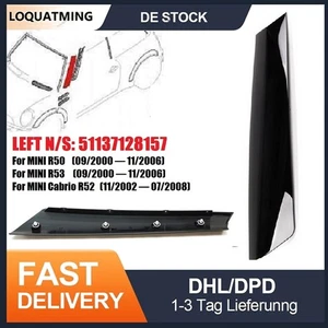 Für MINI Zierleiste Blende A Säule R50 R52 R53 vorne links 51137128157 Schwarz - Bild 1 von 15