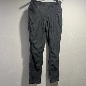 Pantalones Kuhl Legendary para mujer talla 6 gris pierna de senderismo elástico fruncido logotipo - Imagen 1 de 14