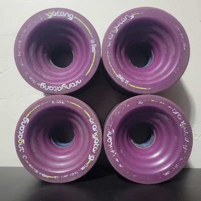 Orangatang In Heat  Purple 75mm 83a Longboard Wheels - Image 1 of 4