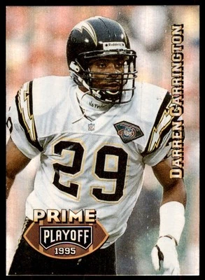 1995 Playoff Darren Carrington Football Cards #106 - Image 1 of 2