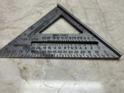 Swanson Speed Square Framing Tool 7" Made In USA 1987 - Image 1 of 4