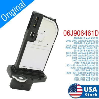 Sensor de flujo de aire másico MAF AF10480 06J906461D para Audi A3 A4 A5 A6 Q3 Q5 2.0 Foto 1 de 4