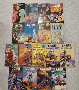 Vintage Lot of 17 Dumarest of Terra Series by E. C. Tubb PB Books DAW/Ace/Arrow - Picture 1 of 11