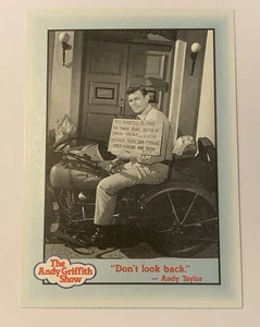 The Andy Griffith Show 1990 Pacific TV Show Card #242 Taylor On Motorcycle - Picture 1 of 2