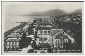 V9654/ Neuchatel  Schweiz Foto AK ca.1930 - Picture 1 of 2