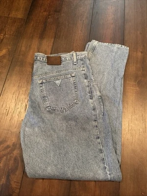 Vintage Guess Jeans Mens 36x33 Straight Leg 90s Y2K Denim Cotton USA Made - Image 1 of 4