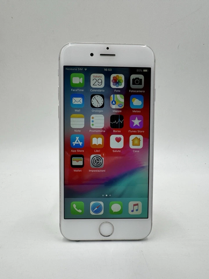 Apple iPhone 6 - 16GB - Bianco (Sbloccato) Funzionante E In Ottimo Stato - Immagine 1 di 4