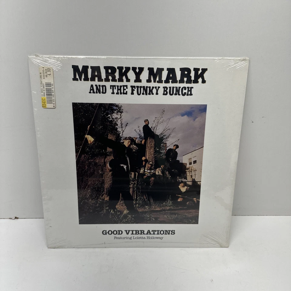 Marky Mark & the Funky Bunch -Good Vibrations -1991 12" Single Mix - NEW SEALED - Image 1 of 3