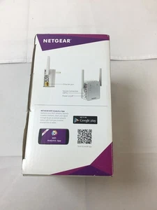 NETGEAR AC750 WiFi Range Extender EX3700-100NAS (NEW in OPEN BOX) - Picture 1 of 10