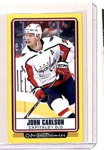 Premier Tallboys 2021-22-amarillo John Carlson Washington Capitals #P-15 - Imagen 1 de 2