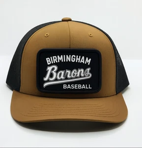 Sombrero Birmingham Barons, parche de metal extraíble, cierre a presión - Imagen 1 de 1