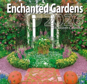 Calendario de pared 2026 Enchanted Gardens 16 meses (septiembre 2025 - diciembre 2026) 12"x12" - Imagen 1 de 2