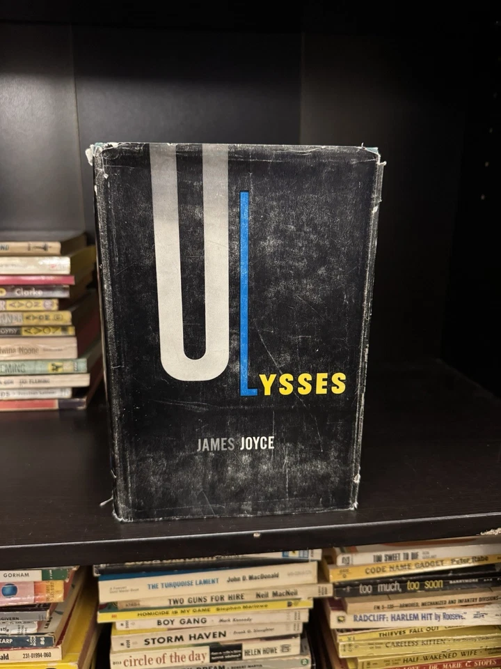 Ulysses James Joyce Experimental Classic European Novel Literature Dust Jacket - Image 1 of 4