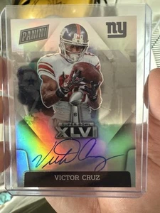 Victor Cruz Superbowl On Card Auto - Picture 1 of 1