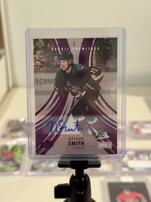 🔥ONE OF ONE🔥 Nathan Smith 2022-23 UD Trilogy Rookie Premieres Auto 1/1 RC - Image 1 of 4