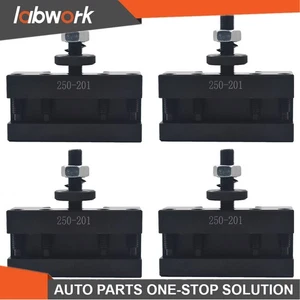 Labwork 4Pc BXA #1 250-201 Quick Change Tool Post Holder Turning & Facing Lathe - Picture 1 of 16